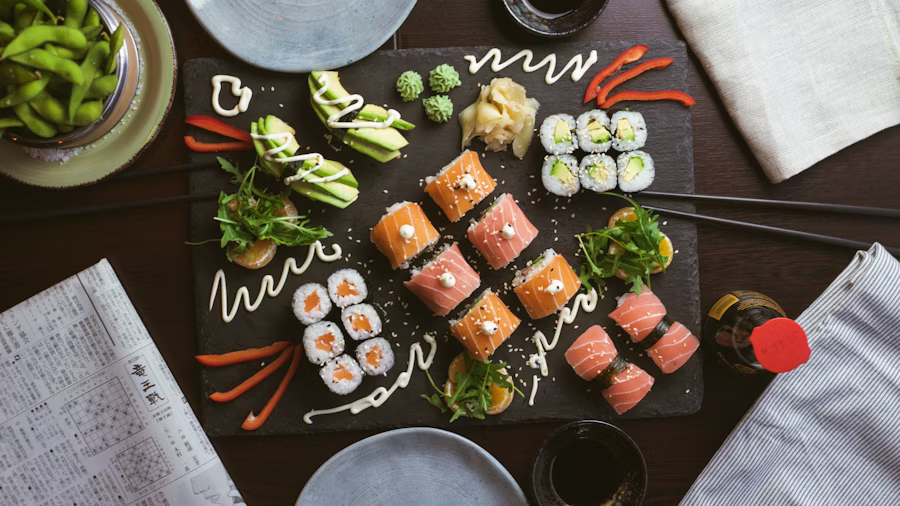 Aburi Salmon Roll Sushi Hiro Jakarta Selatan